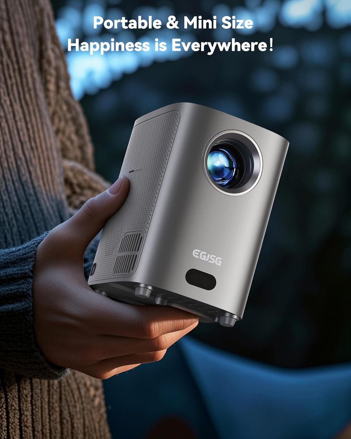 Mini Projector Upgrade 4K Android 